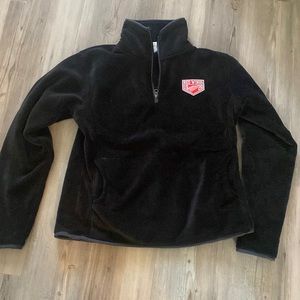 Detroit Red Wings Fleece Quarter Zip Womens